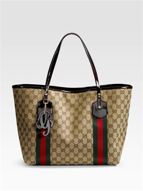 gucci bag women big|Gucci unisex tote.